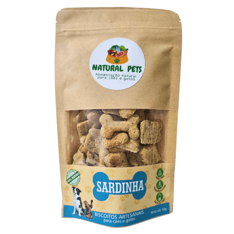 Biscoito Natural de Sardinha 60g