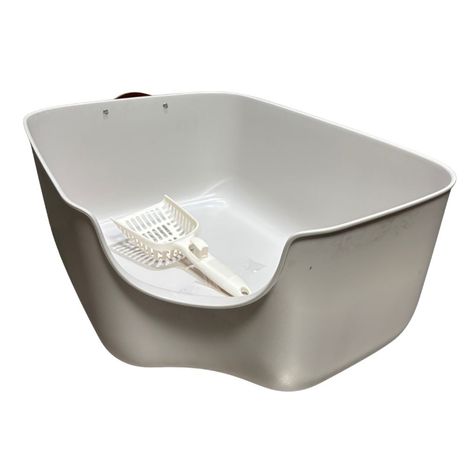 Sanitário de Canto Great Pets para Gatos - Branco Sanitário de Canto Great Pets para Gatos - Branco