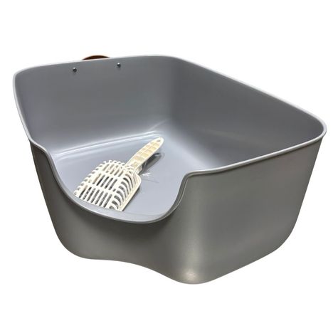 Sanitário de Canto Great Pets para Gatos – Cinza Sanitário de Canto Great Pets para Gatos – Cinza