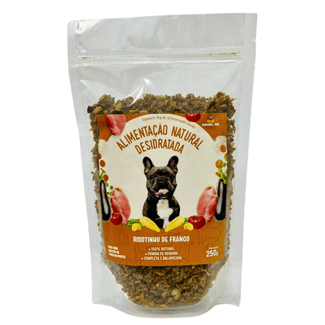 Comida Natural Pets Risotinho de Frango Desitrado 250gr Comida Natural Pets Risotinho de Frango Desitrado 250gr