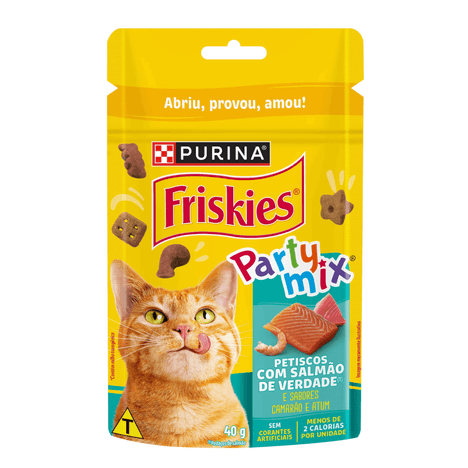 Petisco Friskies Sabor Camarão 40g Petisco Friskies Sabor Camarão 40g