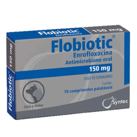 Flobiotic 150mg com 10 Comprimidos Flobiotic 150mg com 10 Comprimidos