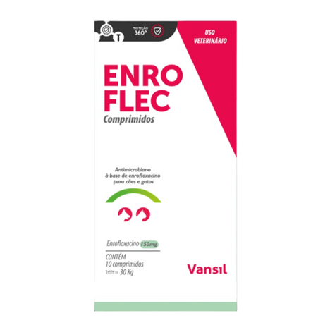 Enro Flec 150mg com 10 Comprimidos Enro Flec 150mg com 10 Comprimidos