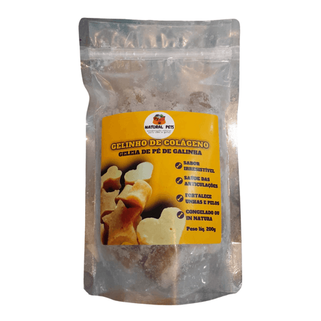 Gelinho de Colágeno - Geleia de Pé de Galinha 200g Natural Pets Gelinho de Colágeno - Geleia de Pé de Galinha 200g Natural Pets