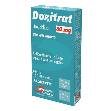 Doxitrat 80mg com 12 Comprimidos Doxitrat 80mg com 12 Comprimidos