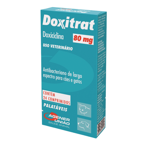 Doxitrat 80mg com 24 Comprimidos Doxitrat 80mg com 24 Comprimidos