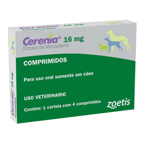 Cerenia em 16mg com 4 Comprimidos