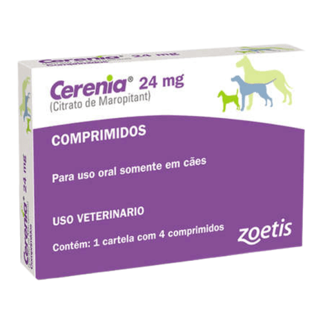 Cerenia 24mg com 4 Comprimidos