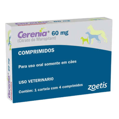 Cerenia em 60mg com 4 Comprimidos