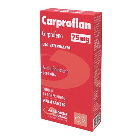 Carproflan 75mg com 14 Comprimidos Carproflan 75mg com 14 Comprimidos