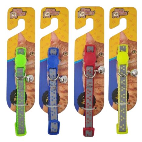 Coleira Estrela para Gatos Cores Sortidas - Bom Amigo Coleira Estrela para Gatos Cores Sortidas - Bom Amigo