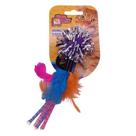 Brinquedo Cat Folia para Gatos - Bom Amigo Brinquedo Cat Folia para Gatos - Bom Amigo
