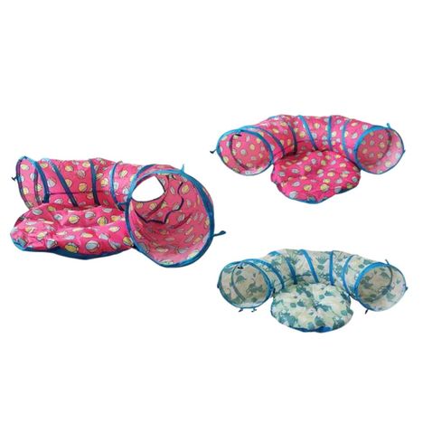 Cat Túnel Anche Dobrável para Gatos - Bom Amigo Cat Túnel Anche Dobrável para Gatos - Bom Amigo