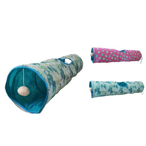 Cat Túnel Divertido II para Gatos com Forro Que Faz Barulho - Bom Amigo Cat Túnel Divertido II para Gatos com Forro Que Faz Barulho - Bom Amigo