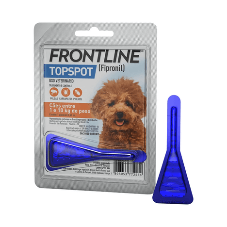 Antipulgas Frontiline Top Spot para Cães de até 10kg