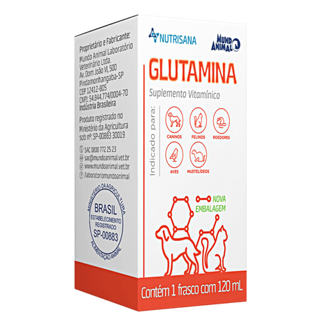 Suplemento Nutrisana Glutamina 120ml