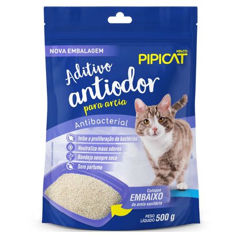 Aditivo Pipicat Antiodor Antibacterial 500g Aditivo Pipicat Antiodor Antibacterial 500g