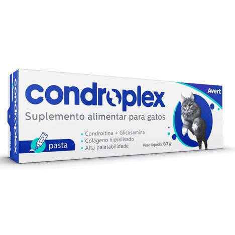 Suplemento em Pasta Condroplex para Gatos 60g