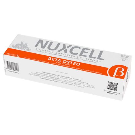Suplemento Nuxcell Beta Osteo para Cães e Gatos 2 g