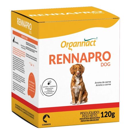 Suplemento Organnact Rennapro Dog para Cães 120g