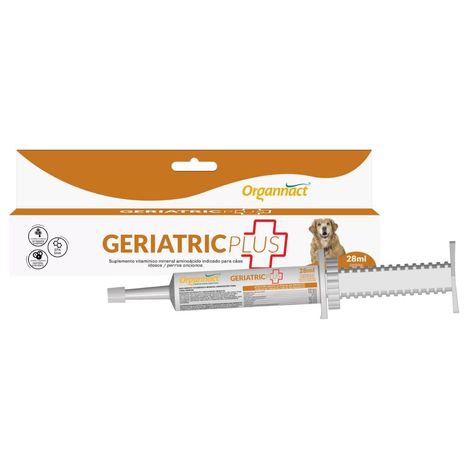 Suplemento Organnact Geriatric Plus para Cães Idosos 28ml