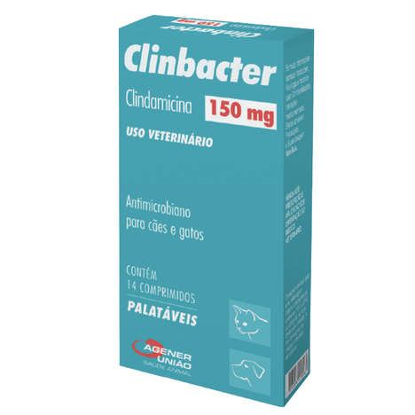 Clinbacter 150mg com 14 Comprimidos Clinbacter 150mg com 14 Comprimidos