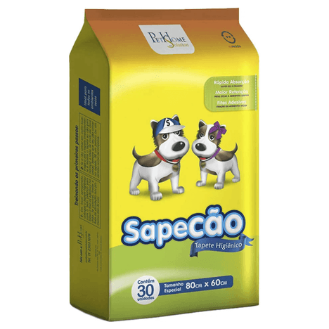 Tapete higiênico Sapecão 30 Unidades Tapete higiênico Sapecão 30 Unidades