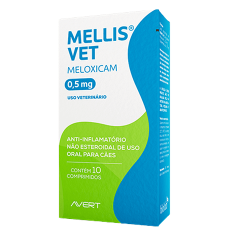 Mellis Vet 0,5mg com 10 Comprimidos Mellis Vet 0,5mg com 10 Comprimidos