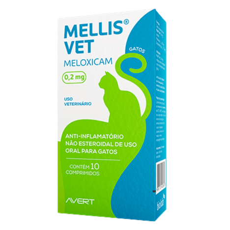 Mellis Vet Gatos 0,2mg com 10 Comprimidos Mellis Vet Gatos 0,2mg com 10 Comprimidos