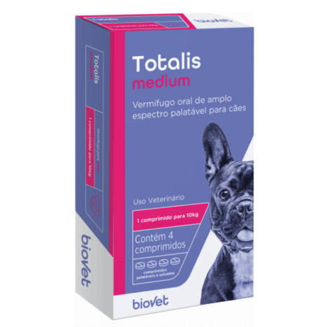 Totalis Médium com 4 Comprimidos Totalis Médium com 4 Comprimidos