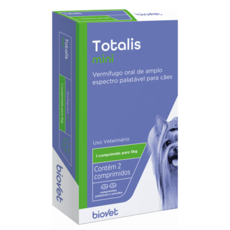 Totalis Mini com 2 Comprimidos Totalis Mini com 2 Comprimidos