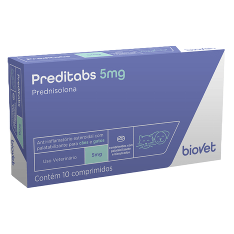 Preditabs 5mg com 10 Comprimidos Preditabs 5mg com 10 Comprimidos