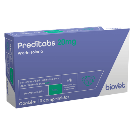 Preditabs 20mg com 10 Comprimidos Preditabs 20mg com 10 Comprimidos