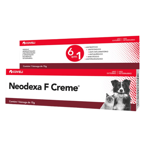Neodexa F Creme em 15g Neodexa F Creme em 15g
