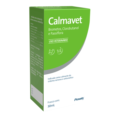 Calmavet Frasco com 30ml Calmavet Frasco com 30ml