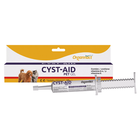 Suplemento Cyst-Aid Pet Gel em 27ml Suplemento Cyst-Aid Pet Gel em 27ml