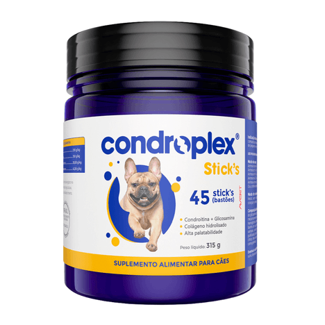 Suplemento Condroplex Stick’s com 45 Unidades Suplemento Condroplex Stick’s com 45 Unidades