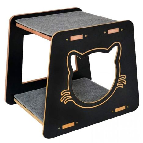 Nicho Relax São Pet Para Gatos - Preto Nicho Relax São Pet Para Gatos - Preto