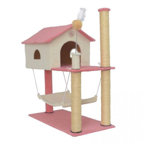 Arranhador House Baby Rosa Arranhador House Baby Rosa