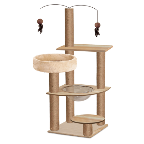 Arranhador Dubai Para Gatos American Pets - 4 Bases Arranhador Dubai Para Gatos American Pets - 4 Bases