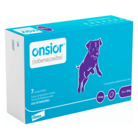 Anti-inflamatório Onsior para Cães com 7 Comprimidos de 10 mg Anti-inflamatório Onsior para Cães com 7 Comprimidos de 10 mg