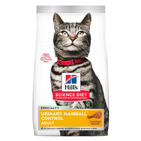 Ração Hill's 7+ Cuidado Urinário e Controle de Bolas de Pelo Para Gatos Adultos 1,58 kg Ração Hill's 7+ Cuidado Urinário e Controle de Bolas de Pelo Para Gatos Adultos 1,58 kg