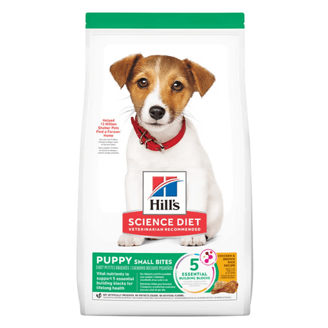 Ração Hill's para Cães Filhotes Pedaços Pequenos Sabor Frango 5,67kg