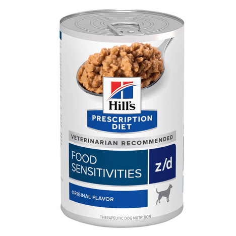 Ração Úmida Hill's Alergias Alimentares e da Pele z/d para Cães Adultos Sabor Frango 370g Ração Úmida Hill's Alergias Alimentares e da Pele z/d para Cães Adultos Sabor Frango 370g