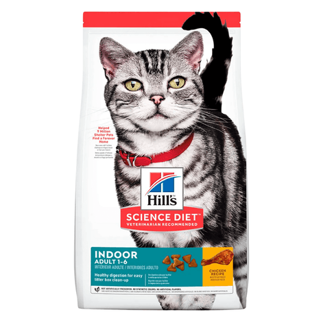 Ração Hill's Indoor para Gatos Adultos Castrados Sabor Frango 3,17 kg Ração Hill's Indoor para Gatos Adultos Castrados Sabor Frango 3,17 kg