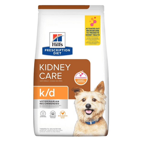 Ração Hill's Cuidado Renal k/d para Cães Adultos Sabor Frango 3,8kg