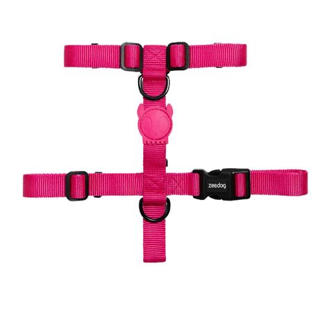 Peitoral para Cachorros H Pink Led G - Zee Dog