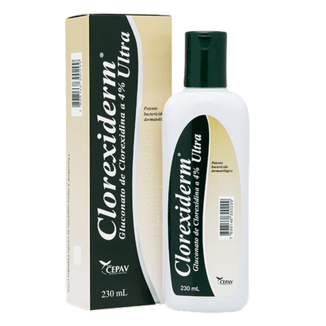 Shampoo Clorexiderm Ultra em 230ml Shampoo Clorexiderm Ultra em 230ml