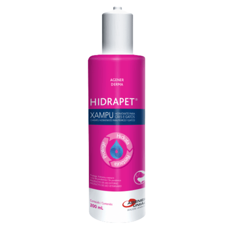 Shampoo Hidrapet Xampu para Cães e Gatos com 200 ml Shampoo Hidrapet Xampu para Cães e Gatos com 200 ml