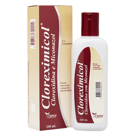 Shampoo Cloreximicol em 230ml Shampoo Cloreximicol em 230ml